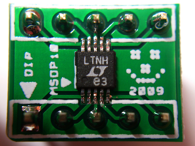 LT1618 on DIP adapter