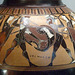 Detail of an Amphora with a Combat Scene in the Getty Villa, July 2008