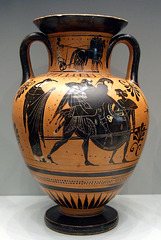 Amphora with Aeneas Carrying Anchises in the Getty Villa, July 2008