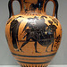 Amphora with Aeneas Carrying Anchises in the Getty Villa, July 2008