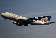 Continental Airlines Boeing 747-200