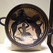 Kylix with Bellerophon Fighting the Chimaera in the Getty Villa, July 2008