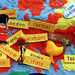 Detail of Europe in the Soft Map of the World in FAO Schwarz, July 2007