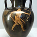 Amphora by the Berlin Painter with a Scythian Warrior in the Getty Villa, July 2008