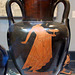 Amphora with a Youthful Dancer Attributed to the Berlin Painter in the Getty Villa, July 2008