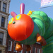 The Very Hungry Caterpillar at the Stamford Balloon Parade, November 2012
