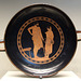 Kylix with a Boy Holding a Lyre by Douris in the Getty Villa, July 2008