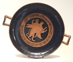 Kylix with Apollo Riding a Griffin in the Getty Villa, July 2008