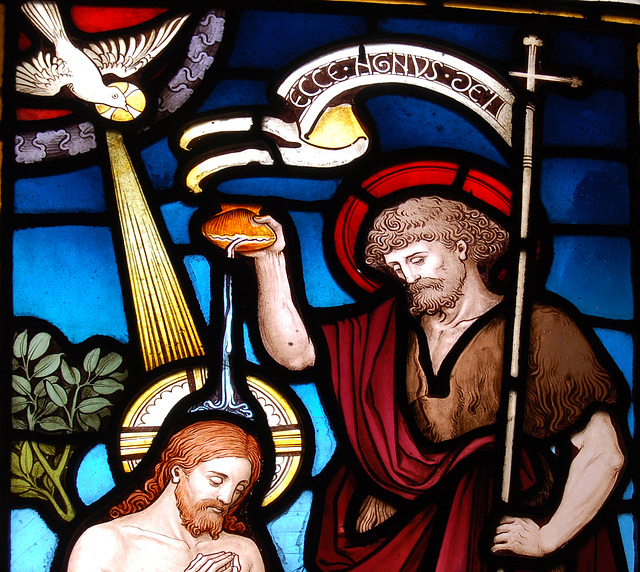 Detail of south aisle window, St Katherine, Rowsley, Derbyshire