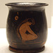 Mug with a Bathing Athlete in the Getty Villa, July 2008