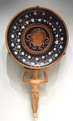 Patera with Medusa in the Getty Villa, July 2008