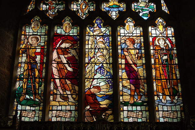 East Window, Christ Church, Lea, Derbyshire