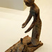 Statuette of a Woman Feeding a Hen and Chicks in the Getty Villa, July 2008