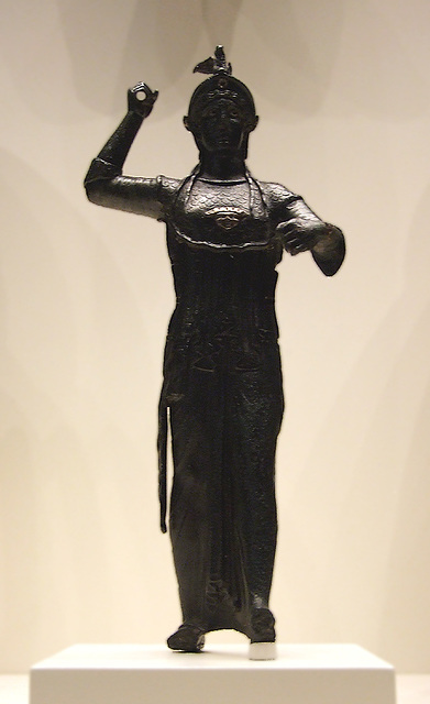 Ipernity: Statuette Of Athena Promachos In The Getty Villa, July 2008 ...