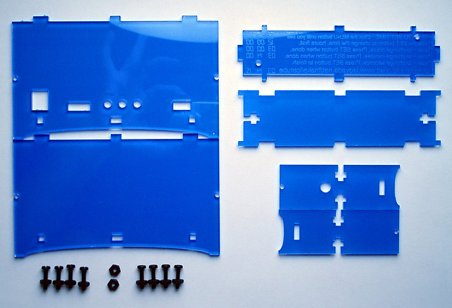 Ice Tube clock - parts 2/2