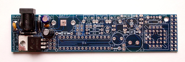 Ice Tube clock - voltage reg. 1