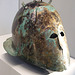 Bronze Helmet in the Getty Villa, July 2008