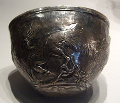 Roman Bowl with Cranes in the Getty Villa, July 2008