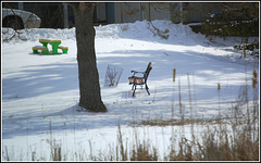 A bench