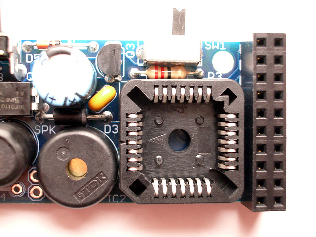 Ice Tube clock - VFD driver socket