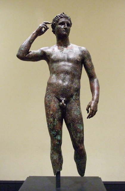 Victorious Youth in the Getty Villa, July 2008