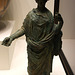 Bronze Statuette of a Goddess Probably Ceres in the Getty Villa, July 2008