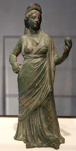 Bronze Statuette of Aphrodite in the Getty Villa, July 2008