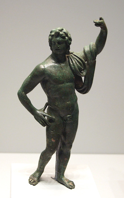 Statuette of a Ruler Resembling Alexander the Great in the Getty Villa, July 2008
