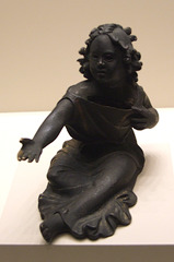 Coin Bank Shaped as a Beggar Girl in the Getty Villa, July 2008