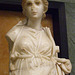 Detail of a Statue of a Muse in the Getty Villa, July 2008
