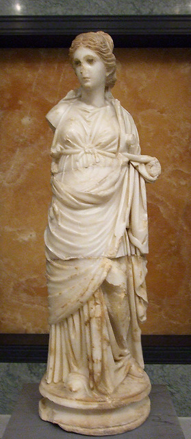 Statue of a Muse in the Getty Villa, July 2008