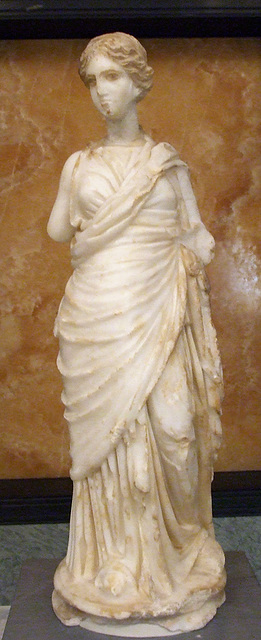 Statue of a Muse in the Getty Villa, July 2008