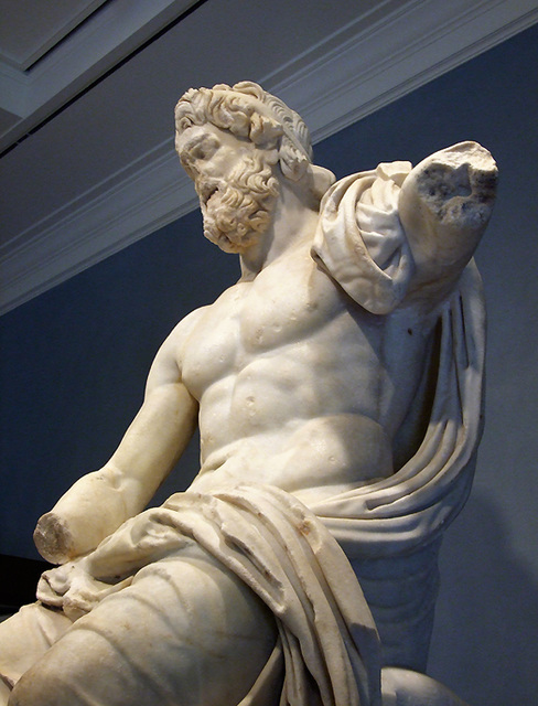 The Marbury Hall Zeus in the Getty Villa, July 2008