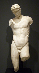 Marble Statue of an Athlete in the Getty Villa, July 2008