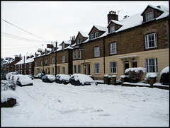 winter in Walton Crescent
