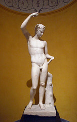 A Satyr Pouring Wine in the Getty Villa, July 2008