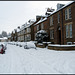 Walton Crescent in the snow