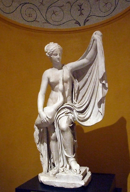 Leda and the Swan in the Getty Villa, July 2008
