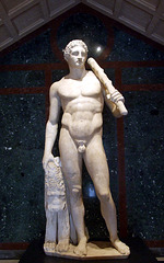 The Landsdowne Herakles in the Getty Villa, July 2008