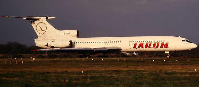 TAROM Romanian Airlines Tupolev Tu-154