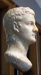 Head of Caligula in the Getty Villa, July 2008