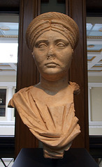 Bust of a Woman in the Getty Villa, July 2008