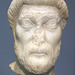 Late Antique Head of a Man in the Getty Villa, July 2008