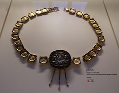 Roman Coin Belt in the Getty Villa, July 2008