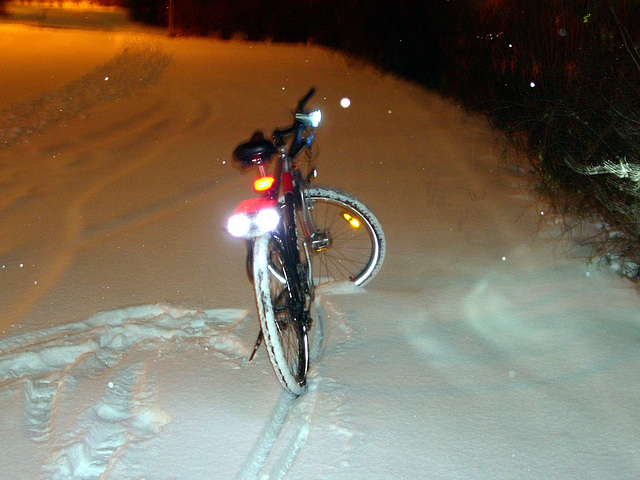 Test ride under harsh conditions