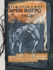 Distorted human anatomy