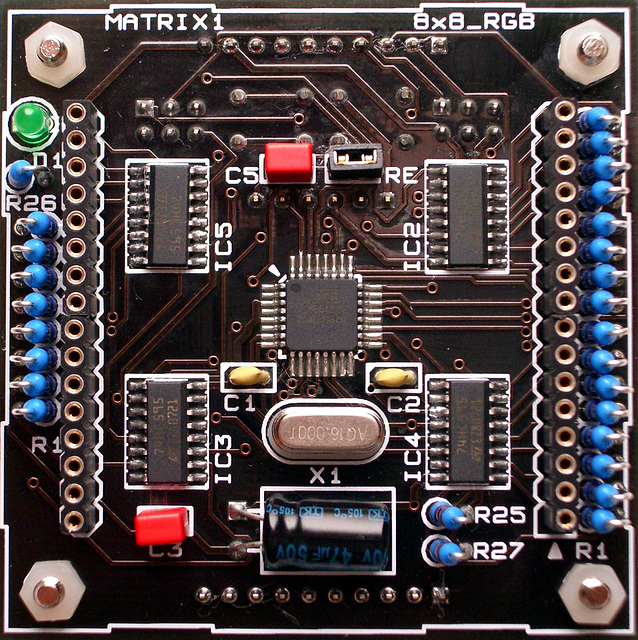 RGB Matrix V3.03 - fully assembled