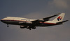 Malaysia Boeing 747-400