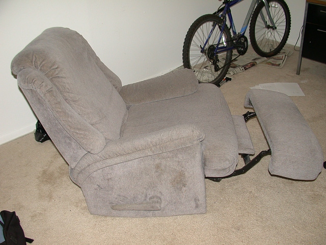 Recliner + bike