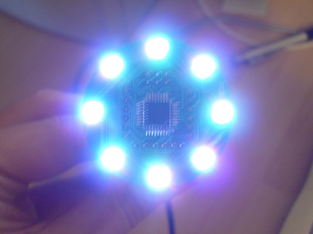 RGB LED Ring - Real PCBs